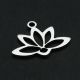 Roostevabast terasest 304 ripats "Lotus ring" 14x18x1 mm 1 tk. MD2418