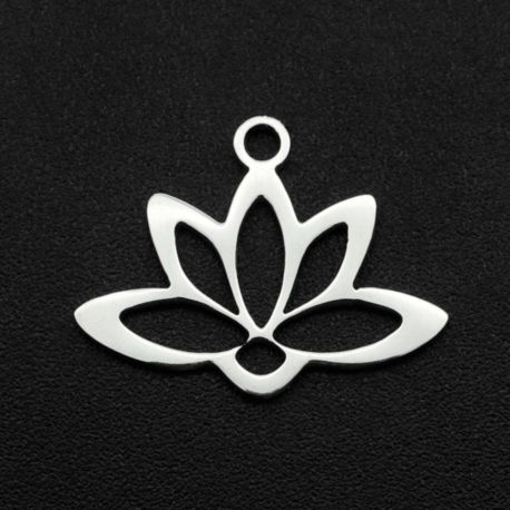 Roostevabast terasest 304 ripats "Lotus ring" 14x18x1 mm 1 tk. MD2418