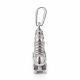 Stainless steel 304 pendant "Rollers" 19x14,5x6,5 mm 1 pc. MD2429