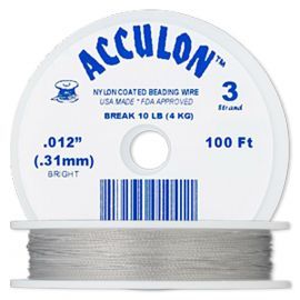 ACCULON troselis ~0.31 mm, 30 m. 1 ritinėlis VV0832
