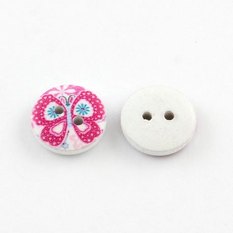 Puidust saaga "Lilled" 15x4 mm 10 tk. SAG0080