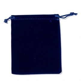 Velvet gift bag 12x10 cm 4 pcs. DEKO378