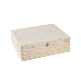 Wooden box for tea 29x22x8,5 cm 12 pcs. 1 pc.