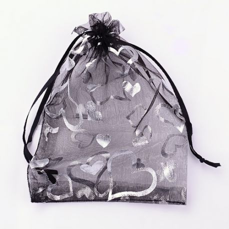 Organzas soma 9x7 cm. 5 gab. DEKO373