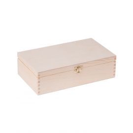 Wooden box for tea 8 pcs. 28x16x8 cm