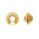 Gold-plated spacer 925 3.3x2.1 mm. 4 units. SID0159
