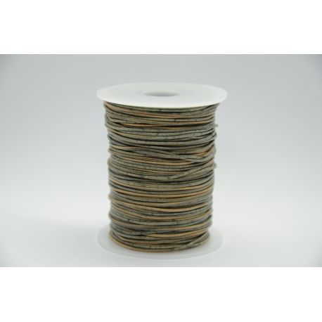 Natūralios odos virvutė 1.00 mm., 1 metras VV0848