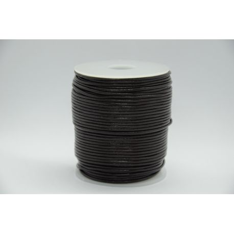 Genuine leather cord 1.00 mm., 1 meter VV0851