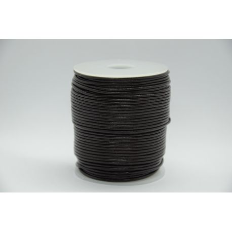 Natūralios odos virvutė 1.00 mm., 1 metras VV0851