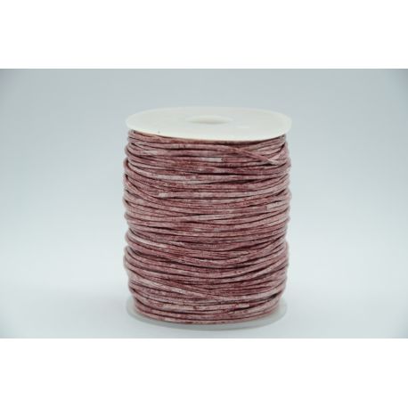 Natūralios odos virvutė 1.00 mm., 1 metras VV0855