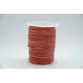 Lederkordel 1,00 mm., 1 Meter