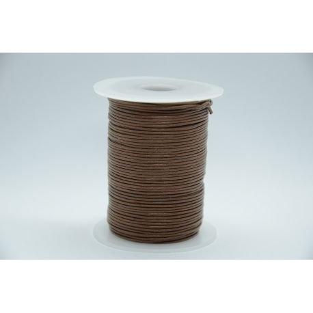 Genuine leather cord 0.50 mm., 1 meter VV0857