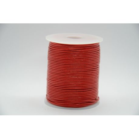 Genuine leather cord 1.00 mm., 1 meter VV0866