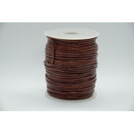 Īstās ādas aukla 1,00 mm., 1 metrs VV0869