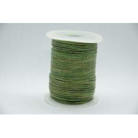 Lederkordel 1,00 mm., 1 Meter