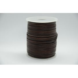 Echtlederband 1,00 mm., 1 Meter