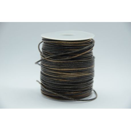 Echtlederband 1,00 mm., 1 Meter VV0882