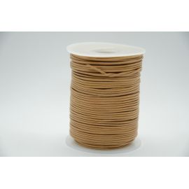 Genuine leather cord 0.50 mm., 1 meter