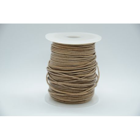 Lederkordel 1,00 mm., 1 Meter VV0884