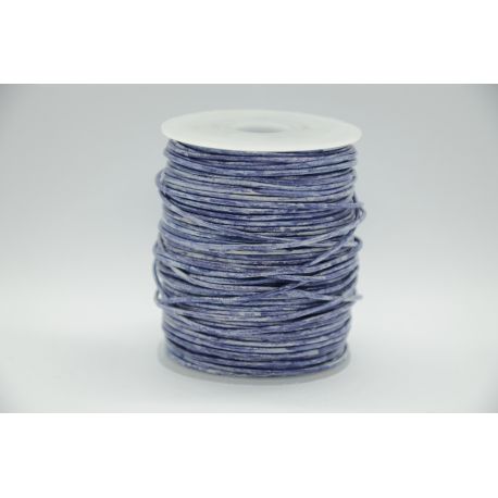 Lederkordel 1,00 mm., 1 Meter VV0885