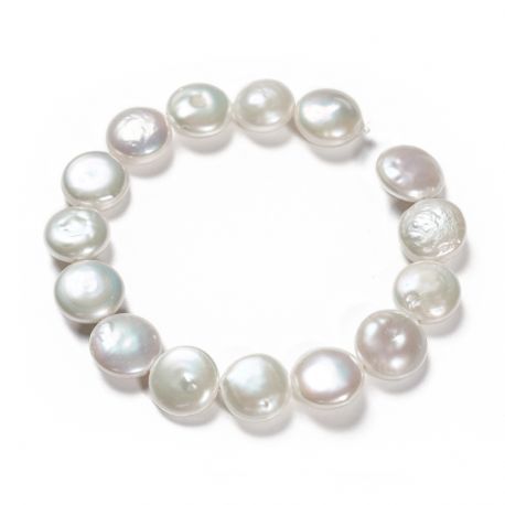 Dabīgās saldūdens Keshi pērles 13-12x6-4 mm. 1 gab. GP0109