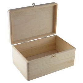 Wooden box 30x20x13cm. 1 pc.