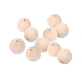 Wooden beads 20 mm. 1 pc.