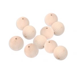 Wooden beads 30 mm. 1 pc.