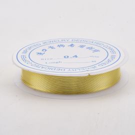 Vasktraat 0,80 mm. ~ 3 m. kuldne värv VV0924