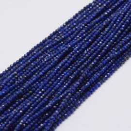 Natūralūs Lapis Lazuli karoliukai 3 mm., 1 gija.