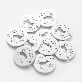 Roostevabast terasest 304 ripats "Kass" 20x1 mm., 1 tk.