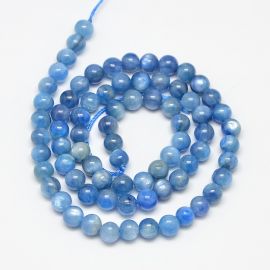 Naturaalsed Kyanito / Cyanito / Disthene helmed 6 mm., 1 niit.
