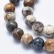 Natural Pietersit beads 9-10 mm, 1 thread.