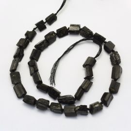 Looduslikud turmaliini helmed 14-9x10-8 mm 1 salk
