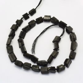 Natural Tourmaline beads 14-9x10-8 mm 1 strand