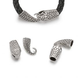 Clasp for skin 2 parts "Snake" 1 set