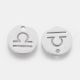 Nerūsējošā tērauda 304 zodiaka kulons "Svari", 12x1 mm., 1 gab