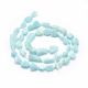 Looduslikud Amasoniidi helmed 13-5x8-4 mm. 1 niit. AK1864