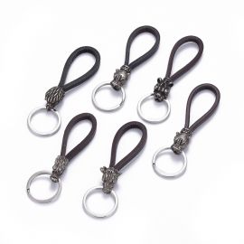 Stainless steel 304 key ring 70x20 mm. 1 collection