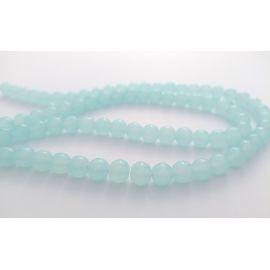Glass beads 8 mm 1 thread