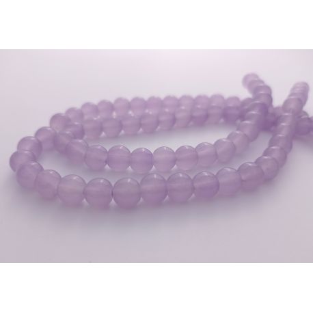 Glass beads 8 mm 1 thread