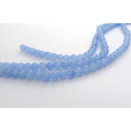 Glass beads 8 mm 1 strand
