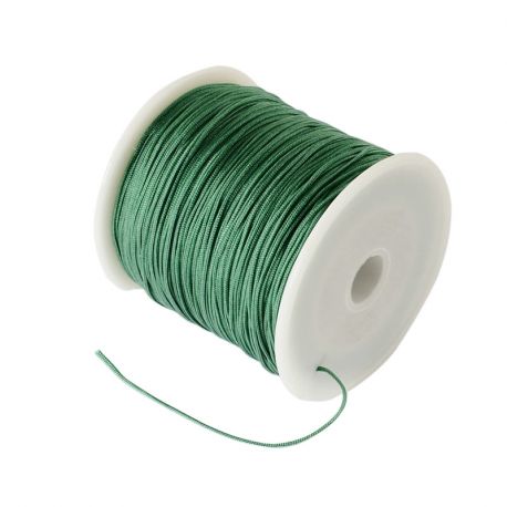 Fishing lines Ropes Rubber bands Lines Threads Twines - Synthetic nylon thread - string. Green color 5 meters