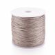 Strings Ropes Rubber bands Lines Threads Twines - Synthetic nylon thread - twine. Red-brown shiny 5 meters