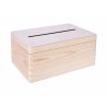 Wooden victim box 30x20x23 cm