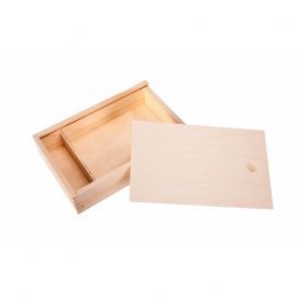 Wooden box - photos, opening with USB media 29x18x6 MED0100