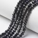 Stikliniai karoliukai 10x8 mm. 1 gija