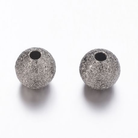 Misiņa ieliktnis ar tekstūru 6 mm. 10 gab