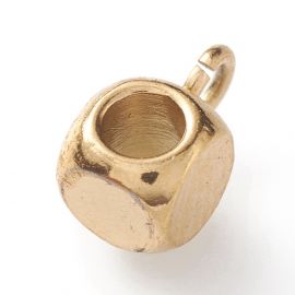 Anhängerhalter aus Edelstahl 304 7x4x4 mm. 4 Stück
