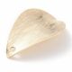 Messingist kullatud 24K ripats 20x13x2 mm. 1 tk MD2618